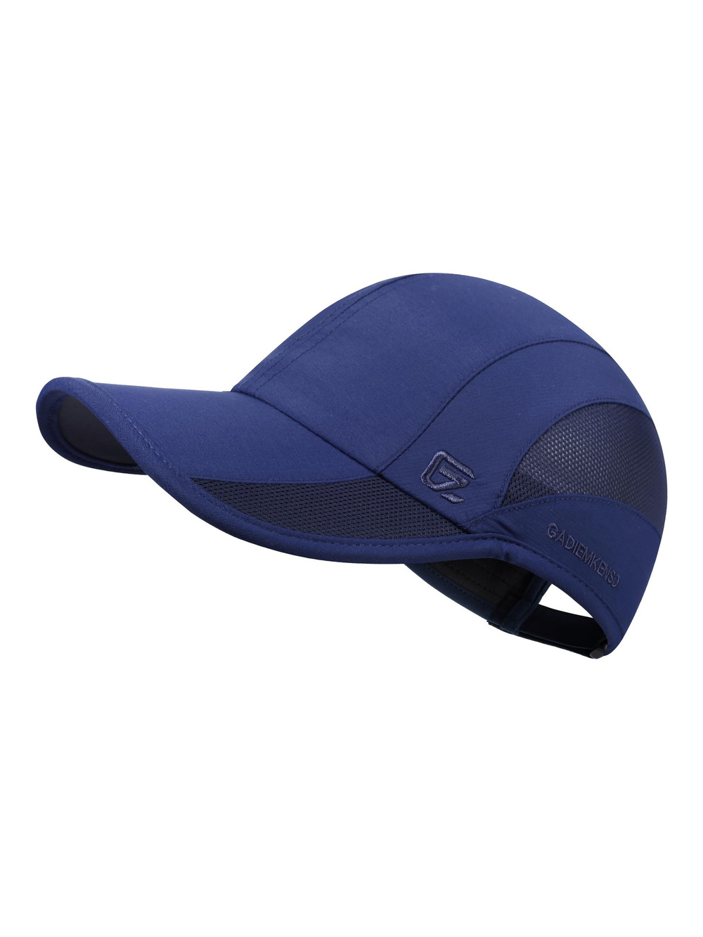 Quick Dry Run Hat Cooling Breathable Mesh | American Blue | Size 6 7/8-7 1/4